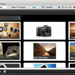 **Image:** A tidy digital archive. Depict a well-organized folder structure on a computer screen, with clearly labeled folders for different types of creative work (photos, videos, music, documents). Maybe add a cloud storage icon and an external hard drive icon in the background to represent backup methods. The overall feeling should be clean, efficient, and reassuring.