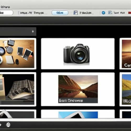 Home 6 **Image:** A tidy digital archive. Depict a well-organized folder structure on a computer screen, with clearly labeled folders for different types of creative work (photos, videos, music, documents). Maybe add a cloud storage icon and an external hard drive icon in the background to represent backup methods. The overall feeling should be clean, efficient, and reassuring.