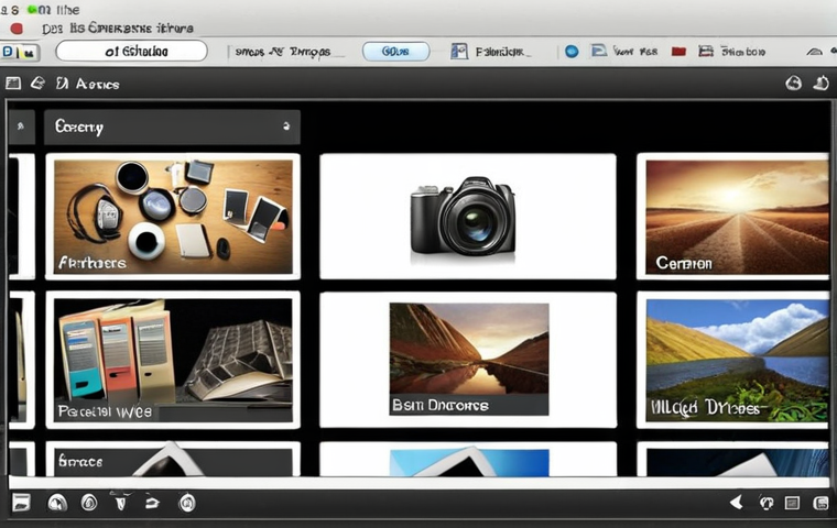 **Image:** A tidy digital archive. Depict a well-organized folder structure on a computer screen, with clearly labeled folders for different types of creative work (photos, videos, music, documents). Maybe add a cloud storage icon and an external hard drive icon in the background to represent backup methods. The overall feeling should be clean, efficient, and reassuring.